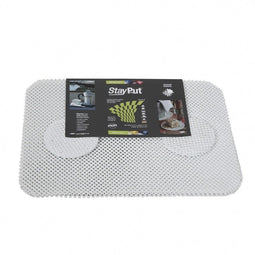 Able2 StayPut Anti-slip placemat en onderzetter set rood