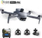 LUXWALLET EvoFly² Dodge - Drone - 45Km/h - 4K GPS - Obstakel Ontwijken - Gimbal 3-as Camera - Grijs