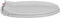 vidaXL - Toiletbril - soft-close - en - quick-release - ovaal - lichtgrijs