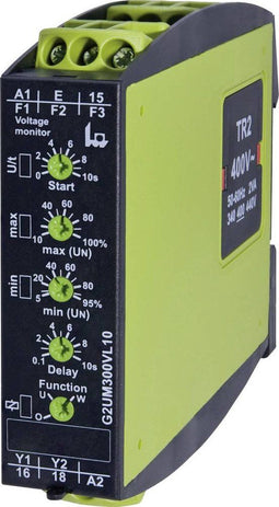 tele G2UM300VL10 Bewakingsrelais 24 - 400 V/AC 1x wisselcontact 1 stuk(s)