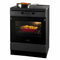 Inventum VFI6042ZWA - Inductiefornuis - 4 kookzones 65 liter oven - Zwart