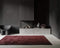 Vloerkleed Brink & Campman Mural Burgundy 121100 - maat 140 x 200 cm