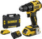 DeWalt DCD708D2T-QW - 18 V XR Li-Ion compacte schroef/boormachine - 1.5Ah accu BRUSHLESS motor (2 stuks)