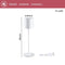 Paulmann Tuni - Acculamp IP44 dimbaar 2700K - Wit mat