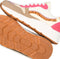 POSH by Poelman CAROCEL - Dames sneakers - Imitatieleer panterprint - Beige