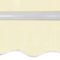 vidaXL - Luifel - handmatig - uittrekbaar - 600 - cm - crème