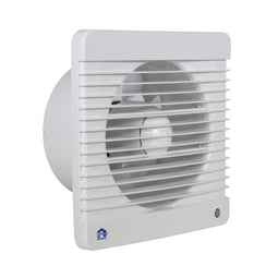 Renson 7203TE - Mechanische ventilator met timer - Geluidsarm 150 mm - Wit
