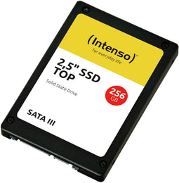 Intenso Top Performance - SSD 2,5" 256GB SATA III - tot 550 MB/s lezen tot 500 MB/s schrijven