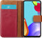 iMoshion Hoesje Geschikt voor Samsung Galaxy A72 Hoesje Met Pasjeshouder - iMoshion Luxe Canvas Bookcase - Rood