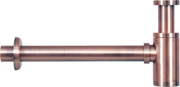 Differnz Sifon - Wastafelsifon - Verstelbaar tot 90 mm - Rood koper