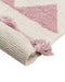ZAYSAN - Kindervloerkleed - Beige/Roze - 140 x 200 cm - Katoen