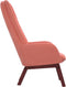 vidaXL Relaxstoel fluweel roze