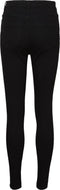 PIECES PCHIGHFIVE FLEX - Dames Jeans - Stretch - Zwart (M)