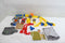 Rubble & Crew - Blafwerf Hijskraan-speelset - Rubble-figuurtje en 340 g Kinetic Build-It speelzand