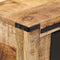 vidaXL - Wandtafel - 100x35x75 - cm - massief - mangohout
