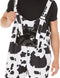 Dressforfun Koe Kostuum L - Herenkostuum - Zachte fleecestof - Met tas