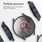 imoshion Screenprotector - Geschikt voor Samsung Galaxy Watch 4 40mm - Full Cover Hard Case / Beschermend Hoesje - Donkerblauw