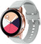 iMoshion Bandje Geschikt voor Samsung Galaxy Watch Active 2 (44mm) / Galaxy Watch Active 2 (40mm) / Galaxy Watch (42mm) / Galaxy Watch 40 mm / Galaxy Watch 3 41mm - iMoshion Siliconen bandje - Lichtgrijs