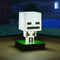 Minecraft - Skeleton Icon Lamp - Tafellamp - Nachtlamp - 10 cm