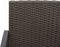 vidaXL - Tuinbank - 3-zits - met - kussens - polypropeen - rattan - bruin