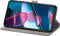 iMoshion Hoesje Geschikt voor Motorola Edge 30 Pro / Edge Plus (2022) Hoesje Met Pasjeshouder - iMoshion Mandala Bookcase - Grijs