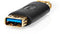 Nedis CCBW60900AT - USB A naar USB A adapter - 2x USB-A 3.2 Gen 1 - Grijs