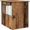 vidaXL - Hondenbench - 45x62x59 - cm - bewerkt - hout - oud - houtkleurig