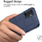 imoshion Hoesje Geschikt voor Samsung Galaxy A15 (5G) / A15 (4G) Hoesje Siliconen - imoshion Rugged Shield Backcover - Donkerblauw