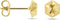 Marie Celeste - Oorknoppen - Gediamanteerd ster - Goud 14 karaat - 5 mm