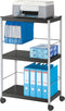 Paperflow universele mobiele trolley, zwart, large