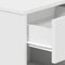 vidaXL - Nachtkastje - met - lade - 39x28x41 - cm - wit