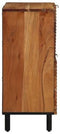 vidaXL - Dressoir - 80x33x75 - cm - Massief - Acaciahout
