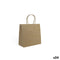 Papieren Zak Algon Kraft 26 x 17 x 26 cm (24 Stuks)
