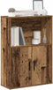 vidaXL - Boekenkast - 60x24x85 - cm - bewerkt - hout - oud - houtkleurig