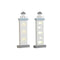 Decoratieve figuren DKD Home Decor 14 x 5,5 x 40 cm Blauw Wit Koplamp Spiralen Schelp Mediterrane...