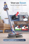 HELDENWERK Dyson V6 - Dweilopzetstuk - Elektrisch - 150 ml waterreservoir (8 pads)
