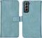 iMoshion Hoesje Geschikt voor Samsung Galaxy S21 FE Hoesje Met Pasjeshouder - iMoshion Luxe Bookcase - Lichtblauw