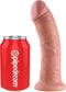 King Cock Realistische Dildo 8 Inch - beige