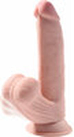 King Cock Plus Realistische Dildo Met Bewegende Balzak - 24 cm