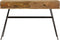 vidaXL - Schrijftafel - met - lades - 110x50x76 - cm - massief - mangohout