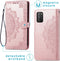 iMoshion Hoesje Geschikt voor Xiaomi Poco M3 Hoesje Met Pasjeshouder - iMoshion Mandala Bookcase - Rosé Goud