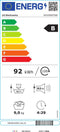 LG RHX5009TWB - Warmtepompdroger - 9 kg - Energieklasse B - Geluidsniveau 62 dB