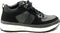 Björn Borg H100 Mid Cas M - Sneakers heren - Vetersluiting - Zwart