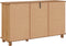 vidaXL - Dressoir - 'ASKIM'133,5x40x79 - cm - Massief - Vurenhout