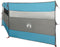 vidaXL - Windscherm - camping - waterdicht - 508x130 - cm - blauw