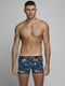 JACK&JONES ADDITIONALS JACFLOWER TRUNKS - Boxershorts - 3-pack - Zwart (3 stuks)