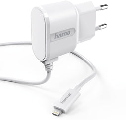 Hama 00173861 - Oplader - MFI-gecertificeerd - Snel opladen - Wit