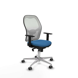 Piqueras y Crespo 1D086G0 - Bureaustoel - Hoogteverstelbaar - Licht Blauw