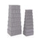 Set decoratieve dozen Versa Grijs Karton (15 Onderdelen)