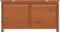 vidaXL - Kussenbox - 100x50x56 - cm - massief - vurenhout - bruin